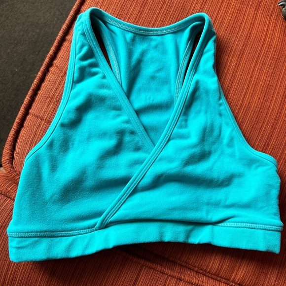 lululemon athletica Tops - Lululemon Ladies Size M Blue Racer back Top